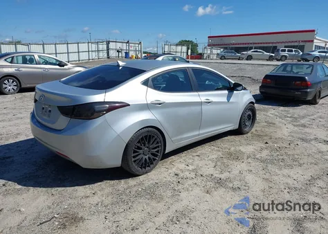 2011 Hyundai Elantra Gls из США, поврежденный, VIN 5NPDH4AE7BH032008